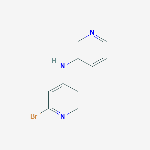 molecular formula C10H8BrN3 B14856667 N-(2-Bromopyridin-4-YL)pyridin-3-amine 
