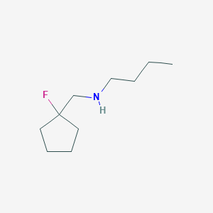molecular formula C10H20FN B1485704 Butyl[(1-fluorocyclopentyl)methyl]amine CAS No. 2098033-86-2