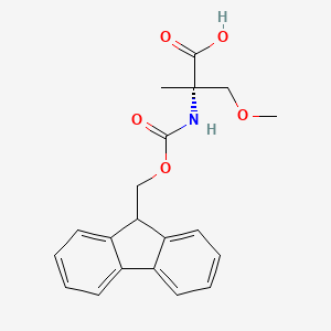 molecular formula C20H21NO5 B14857047 Fmoc-(2S)-3-methoxy-2-methyl-Alanine 