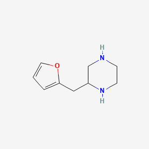 molecular formula C9H14N2O B14857149 (S)-2-Furan-2-ylmethyl-piperazine 