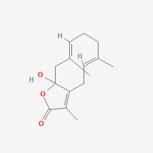 molecular formula C15H20O3 B14857233 Aeruginolactone 