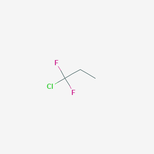 molecular formula C3H5ClF2 B148579 Chlorodifluoropropane CAS No. 134190-53-7