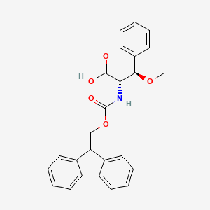 molecular formula C25H23NO5 B14857927 Fmoc-(betaR)-beta-OMe-L-Phenylalanine 