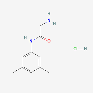 molecular formula C10H15ClN2O B14858706 N1-(3,5-Dimethylphenyl)glycinamide hydrochloride 