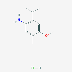 2-Isopropyl-4-methoxy-5-methylaniline hydrochloride