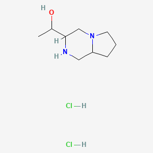 1-Octahydropyrrolo[1,2-a]pyrazin-3-yl-1-ethanol dihydrochloride