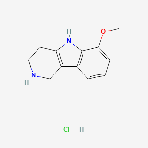 molecular formula C12H15ClN2O B14860062 6-methoxy-1H,2H,3H,4H,5H-pyrido[4,3-b]indole hydrochloride 