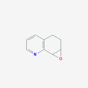 molecular formula C9H9NO B148603 7,8-Epoxy-5,6,7,8-tetrahydroquinoline CAS No. 130536-46-8