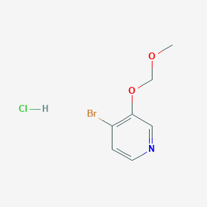 4-Bromo-3-(methoxymethoxy)pyridine hydrochloride
