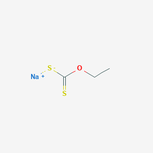 molecular formula C3H5NaOS2 B148604 Sodium ethylxanthate CAS No. 140-90-9