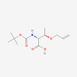 molecular formula C12H21NO5 B14860570 Boc-D-Thr(Allyl)-OH 