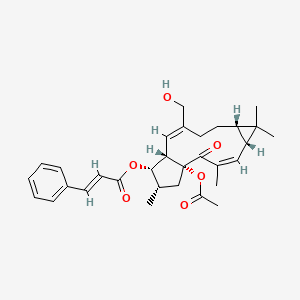 molecular formula C31H38O6 B14860741 Euphorbia factor L22 