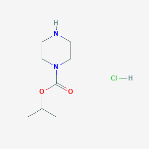molecular formula C8H17ClN2O2 B1486081 Isopropyl 1-piperazinecarboxylate hydrochloride CAS No. 2206966-25-6