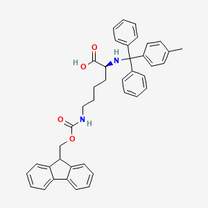 molecular formula C41H40N2O4 B14861083 Mtt-L-Lys(Fmoc)-OH 