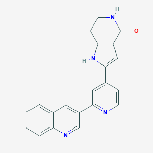 molecular formula C21H16N4O B148613 MK2-IN-3 