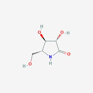 (3S,4R,5R)-3,4-Dihydroxy-5-(hydroxymethyl)pyrrolidin-2-one