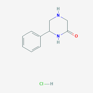 6-Phenyl-2-piperazinone hydrochloride