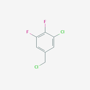 molecular formula C7H4Cl2F2 B14861713 3-Chloro-4,5-difluorobenzyl chloride 