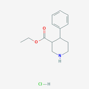 Ethyl 4-phenyl-3-piperidinecarboxylate hydrochloride