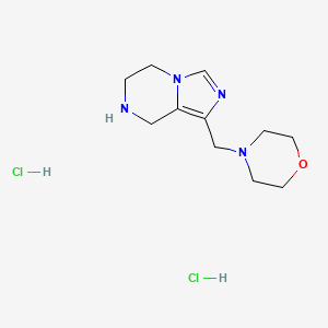 1-(4-Morpholinylmethyl)-5,6,7,8-tetrahydroimidazo[1,5-a]pyrazine dihydrochloride