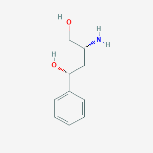 molecular formula C10H15NO2 B14861860 (1R,3R)-3-Amino-1-phenyl-1,4-butanediol 
