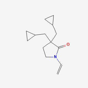 3,3-Bis(cyclopropylmethyl)-1-vinyl-2-pyrrolidinone