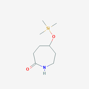 5-[(Trimethylsilyl)oxy]-2-azepanone
