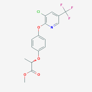 methyl (2S)-2-(4-{[3-chloro-5-(trifluoromethyl)pyridin-2-yl]oxy}phenoxy)propanoate