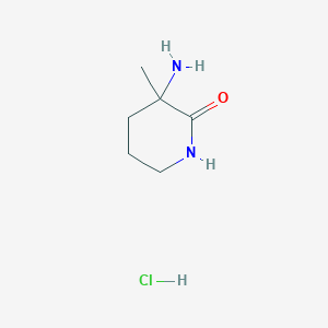 3-Amino-3-methyl-2-piperidinone hydrochloride
