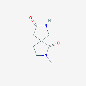 2-Methyl-2,7-diazaspiro[4.4]nonane-1,8-dione