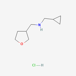 N-(Cyclopropylmethyl)(tetrahydro-3-furanyl)methanamine hydrochloride