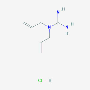 molecular formula C7H14ClN3 B1486221 N,N-Diallylguanidine hydrochloride CAS No. 35372-95-3