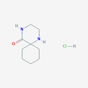 1,4-Diazaspiro[5.5]undecan-5-one hydrochloride