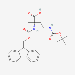 molecular formula C25H30N2O6 B14862273 Fmoc-beta-Me-L-Dab(Boc)-OH 