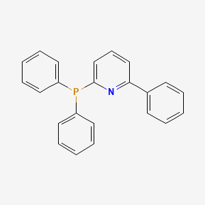 molecular formula C23H18NP B14862419 2-(Diphenylphosphino)-6-phenyl-pyridine 