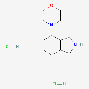 4-(4-Morpholinyl)octahydro-1H-isoindole dihydrochloride