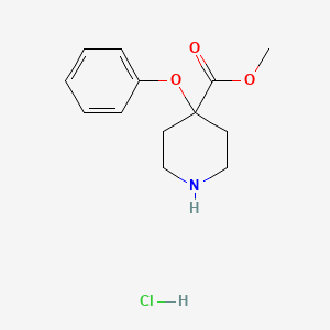 Methyl 4-phenoxy-4-piperidinecarboxylate hydrochloride