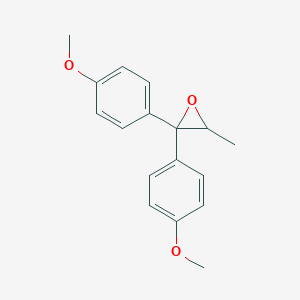 molecular formula C17H18O3 B1486253 2,2-Bis(4-methoxyphenyl)-3-methyloxirane CAS No. 2231673-83-7