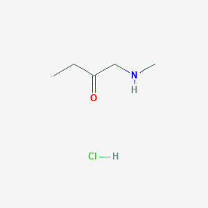 molecular formula C5H12ClNO B1486259 1-(Methylamino)-2-butanone hydrochloride CAS No. 2205504-60-3