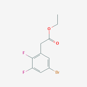 molecular formula C10H9BrF2O2 B1486275 Ethyl 5-bromo-2,3-difluorophenylacetate CAS No. 1807134-93-5