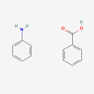 molecular formula C13H13NO2 B14862804 Aniline;benzoic acid 