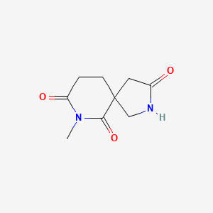 7-Methyl-2,7-diazaspiro[4.5]decane-3,6,8-trione