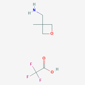 molecular formula C7H12F3NO3 B1486323 (3-Methyl-3-oxetanyl)methanamine trifluoroacetate CAS No. 2206969-76-6