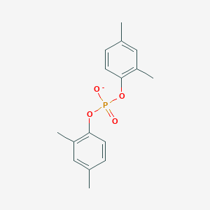 molecular formula C16H18O4P- B1486349 Bis(2,4-dimethylphenyl) phosphate CAS No. 108437-78-1