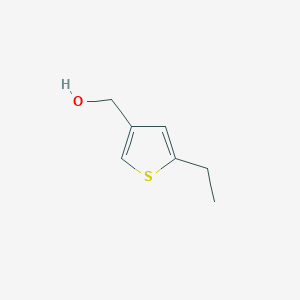 molecular formula C7H10OS B1486350 (5-Ethylthiophen-3-yl)methanol CAS No. 1082385-63-4