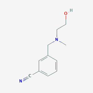 3-{[(2-Hydroxy-ethyl)-methyl-amino]-methyl}-benzonitrile
