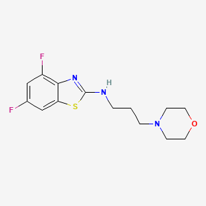4,6-difluoro-N-(3-morpholinopropyl)benzo[d]thiazol-2-amine