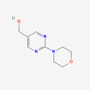 molecular formula C9H13N3O2 B1486404 (2-Morpholinopyrimidin-5-yl)methanol CAS No. 937796-13-9