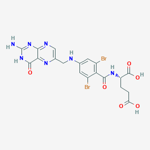 molecular formula C19H17Br2N7O6 B1486416 3,5-二溴叶酸 CAS No. 2536-53-0