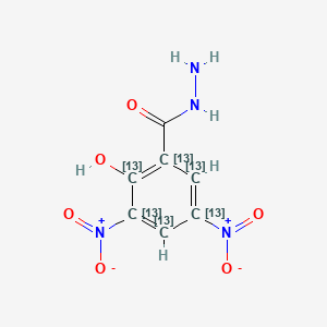 molecular formula C7H6N4O6 B14864308 Dnsah-13C6 